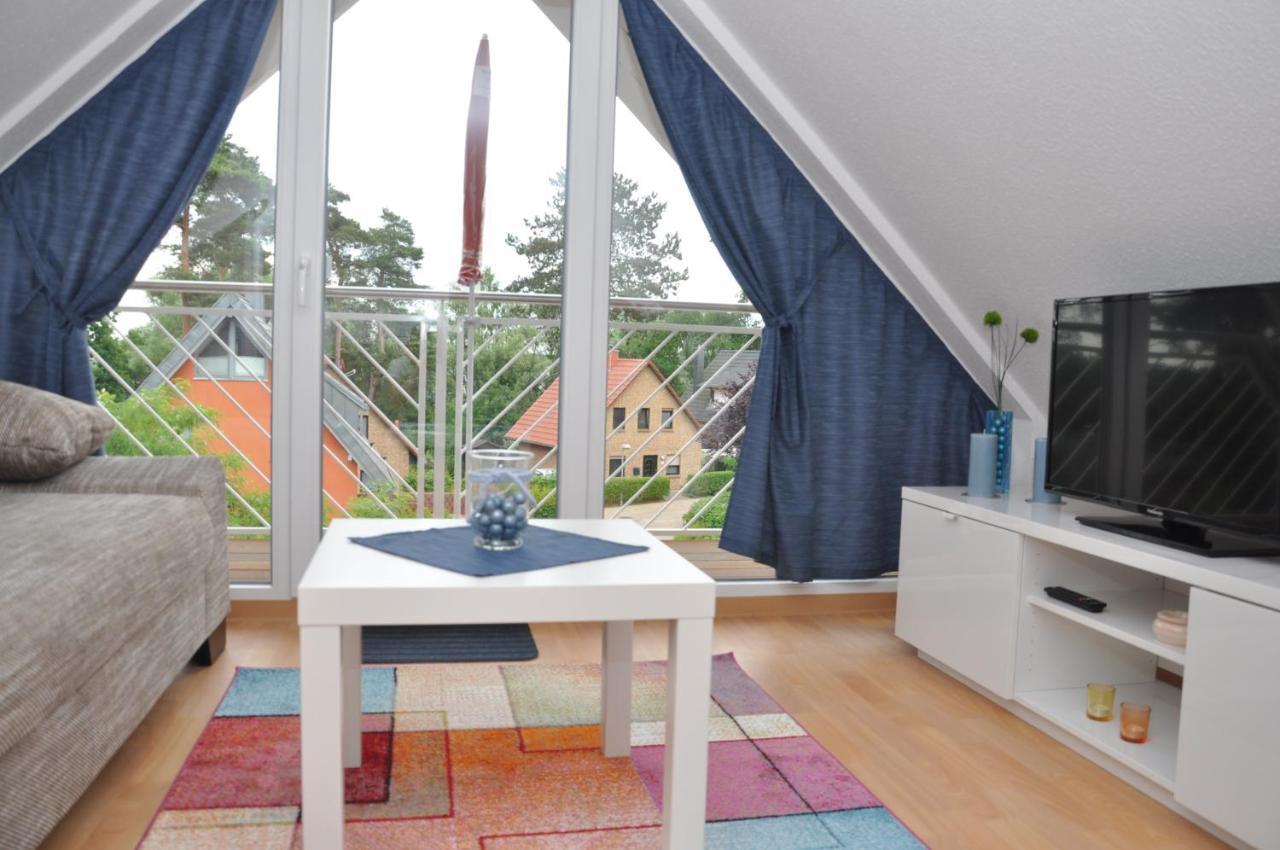 Ferienhaus Mueritzzauber / 1 Zimmer Dachgeschoss-Appartement Röbel Dış mekan fotoğraf
